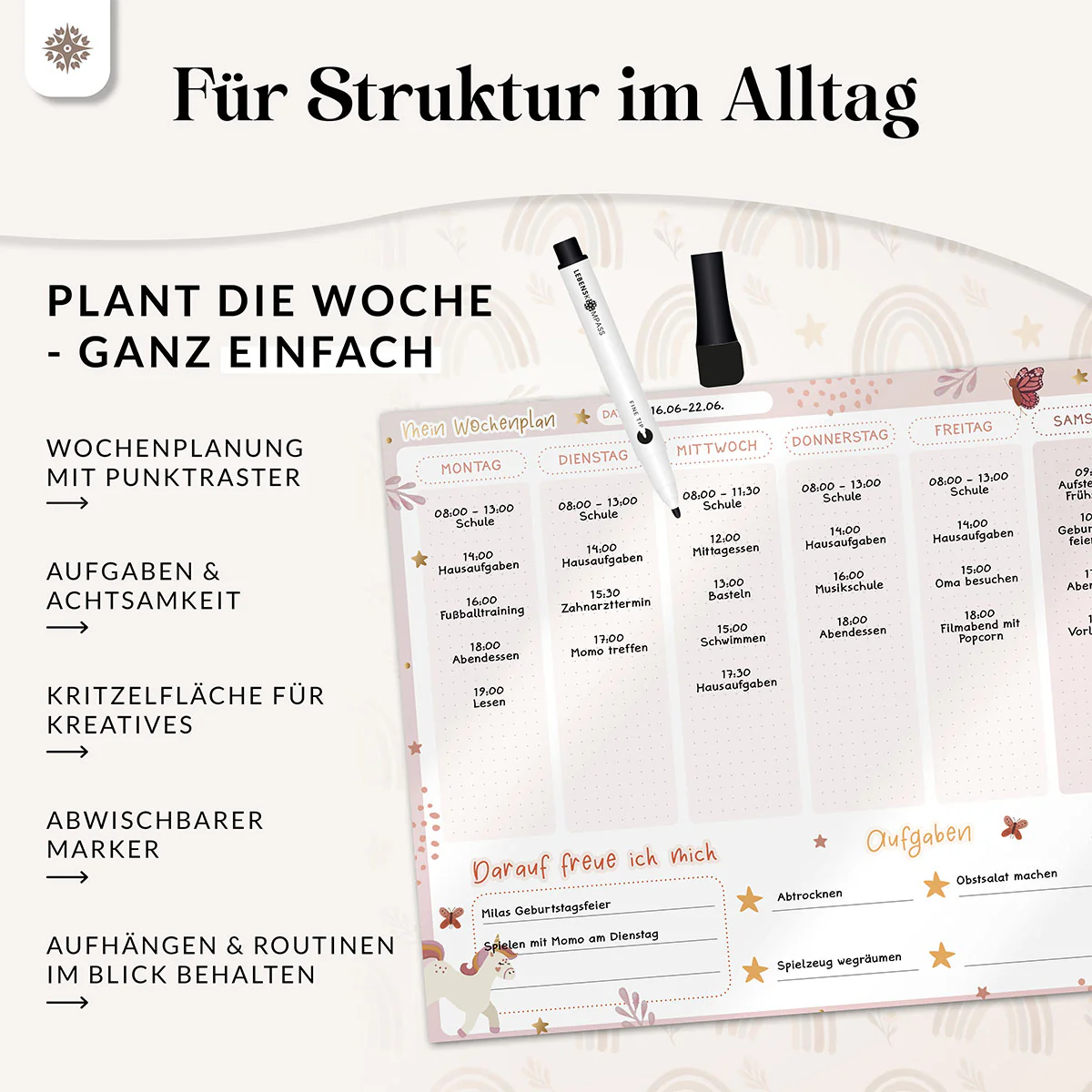 FlexiPlan für Kinder - Stunden- & Wochenplaner - Image 23