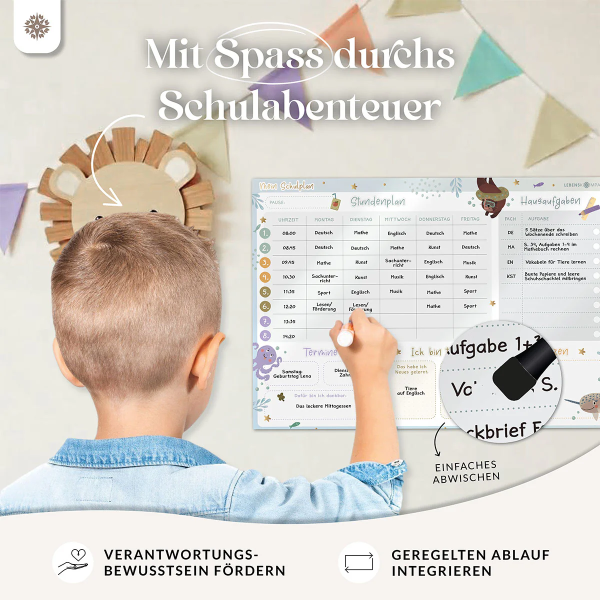 FlexiPlan für Kinder - Stunden- & Wochenplaner - Image 5