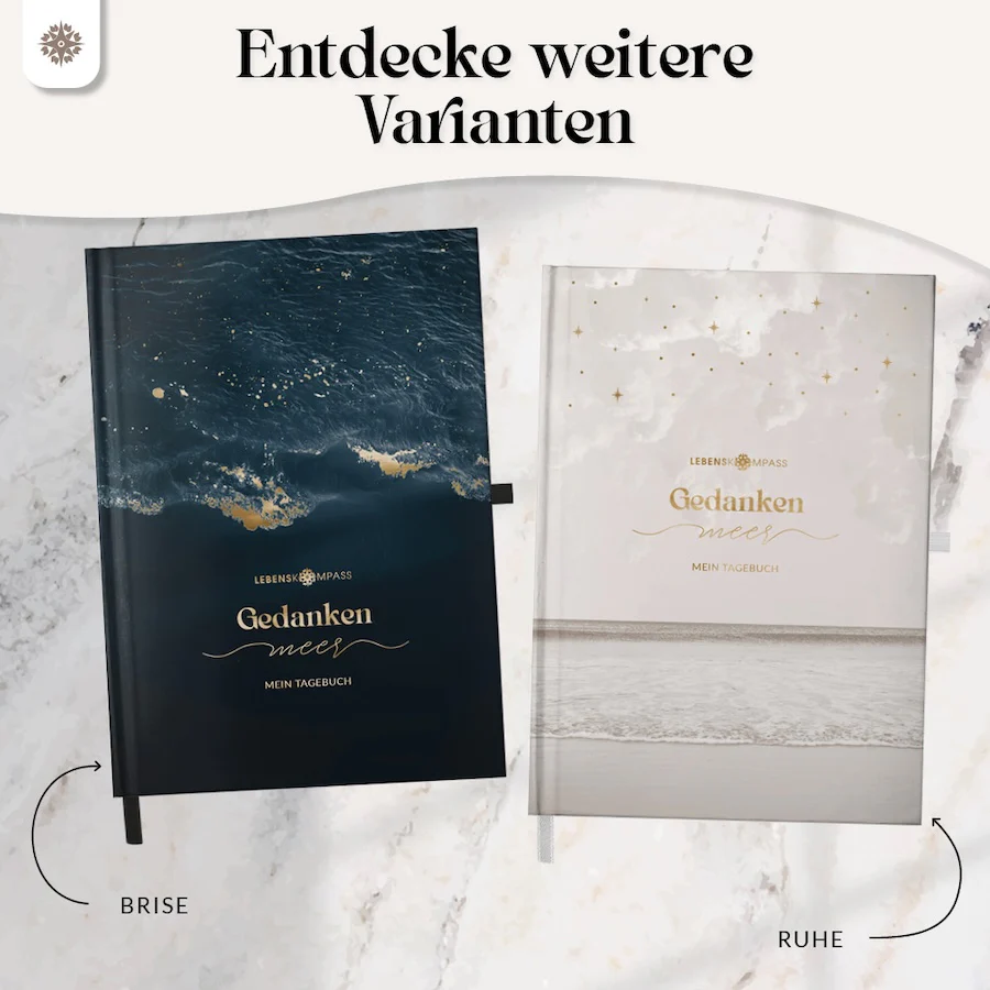 Gedankenmeer - Liniertes Tagebuch für Erwachsene - Image 13