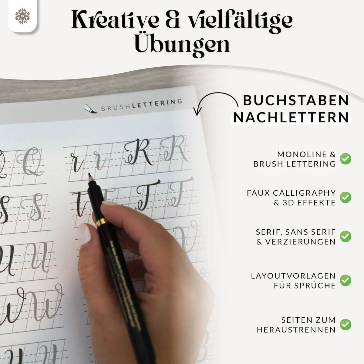 Handlettering Übungsheft für Anfänger - Image 4