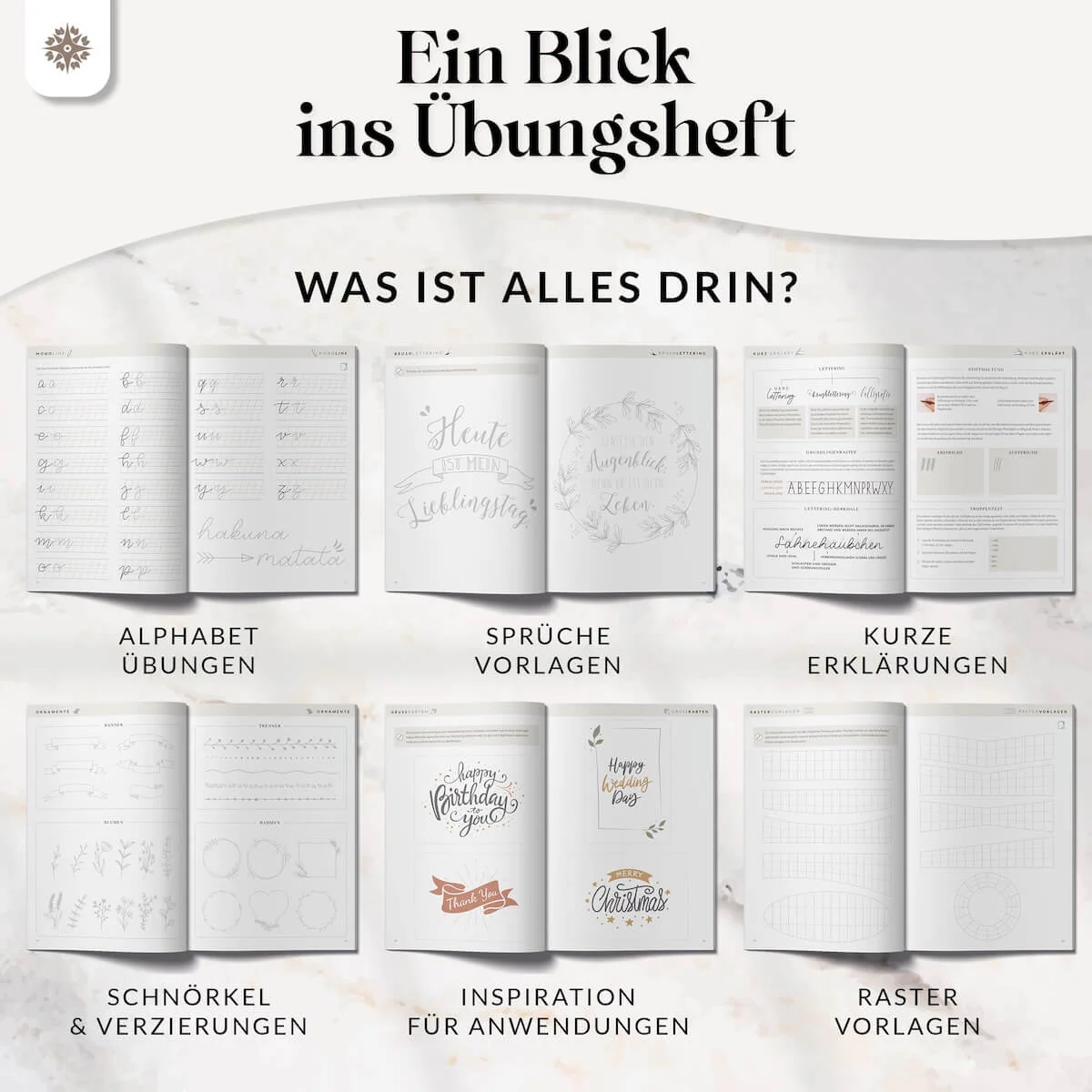 Handlettering Übungsheft für Anfänger - Image 5