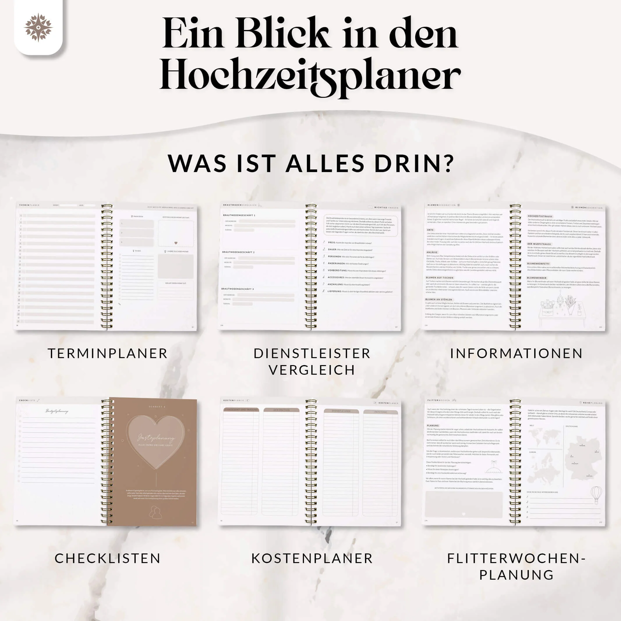 Hochzeitsplaner mit Poster - Image 15