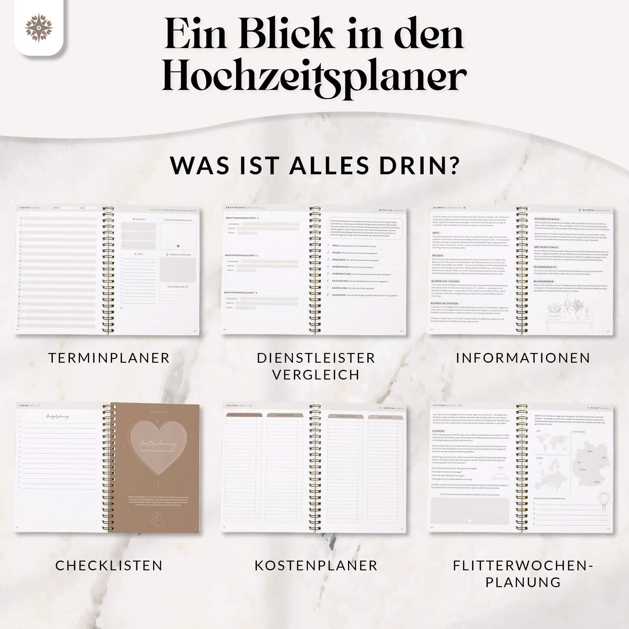 Hochzeitsplaner mit Poster - Image 20