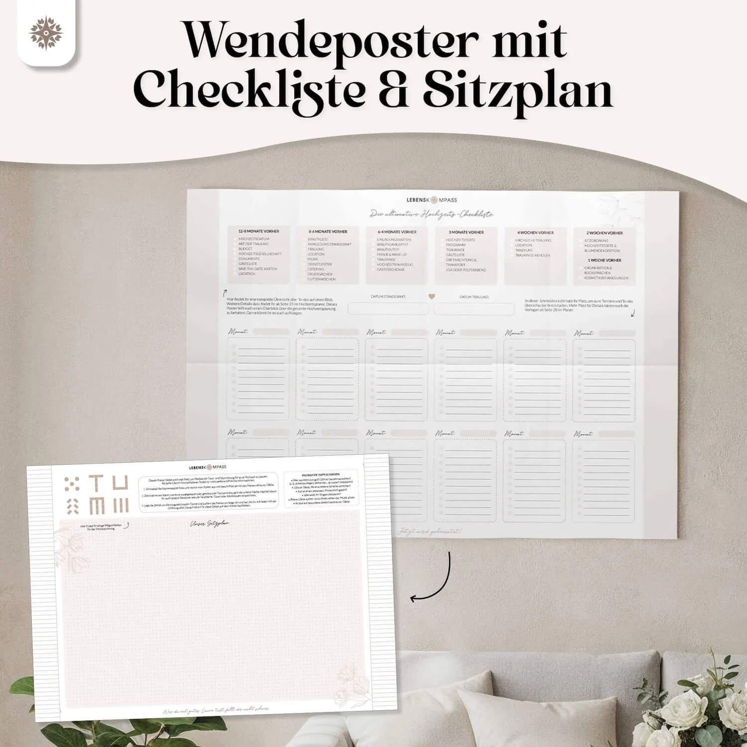Hochzeitsplaner mit Poster - Image 21