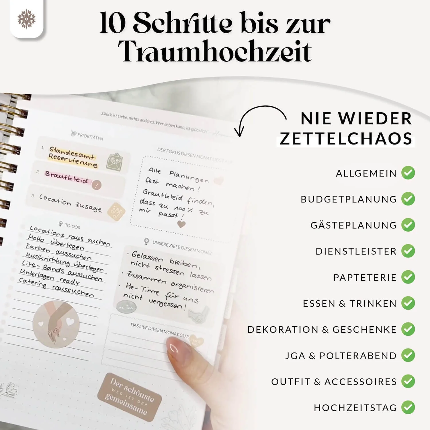 Hochzeitsplaner mit Poster - Image 23
