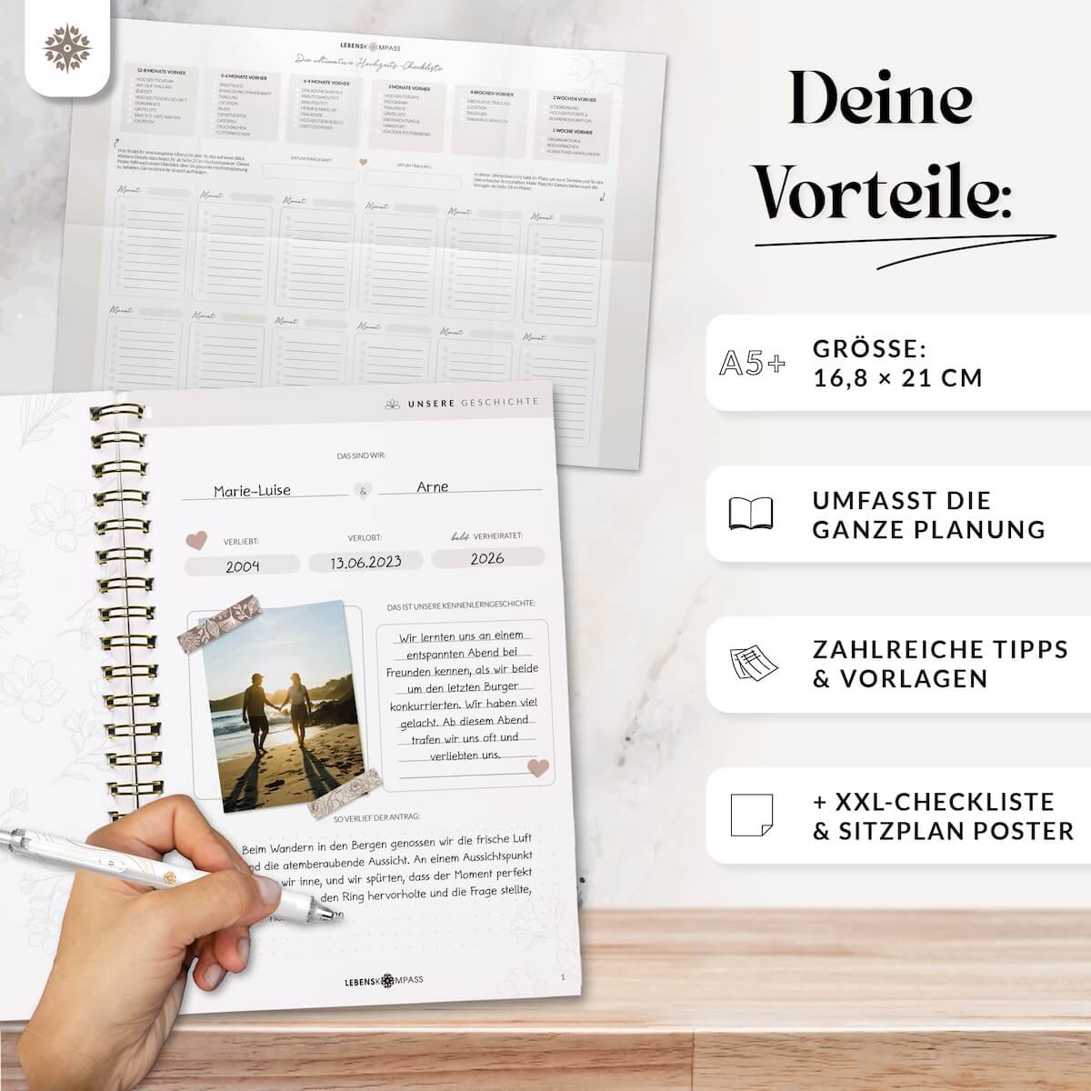 Hochzeitsplaner mit Poster - Image 27
