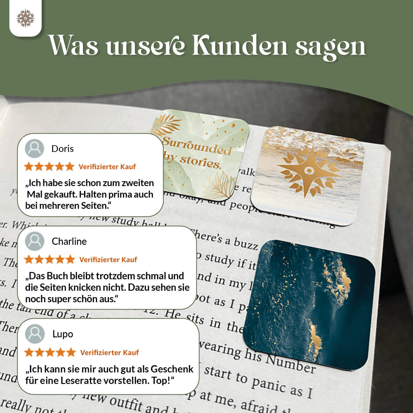 Magnetische Lesezeichen 3-er Set - Image 14