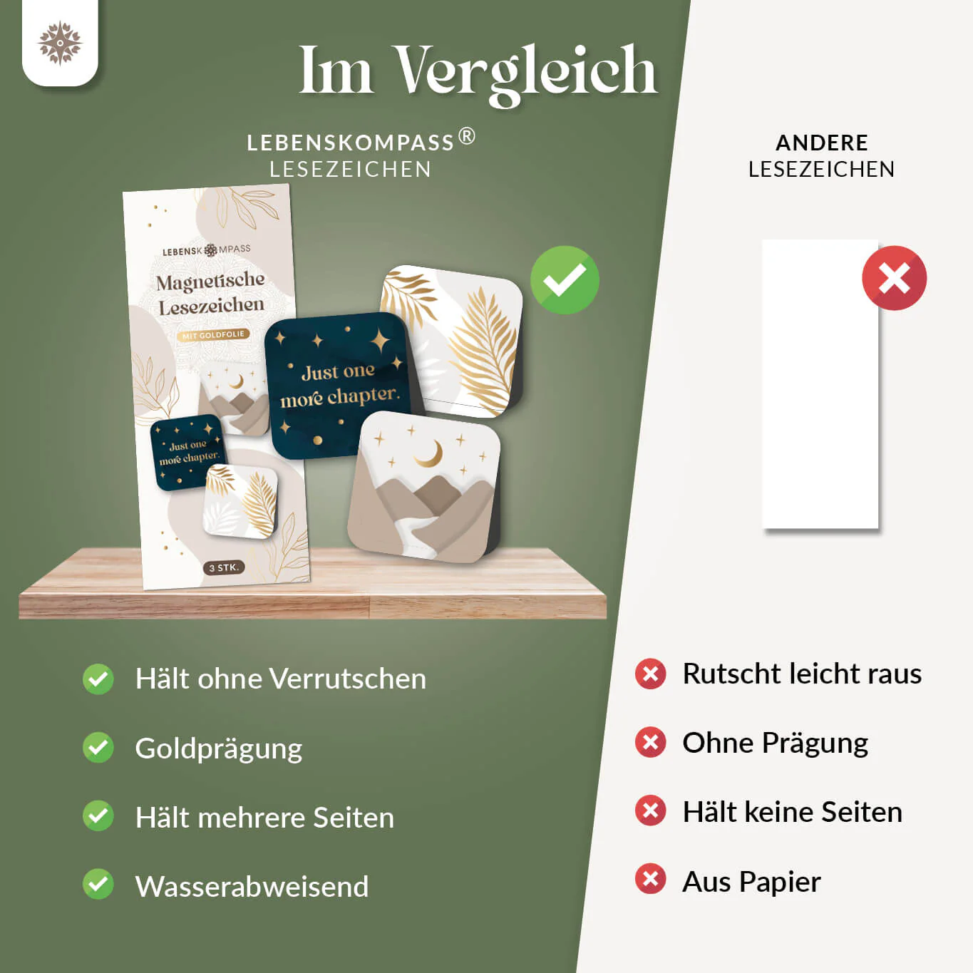 Magnetische Lesezeichen 3-er Set - Image 6