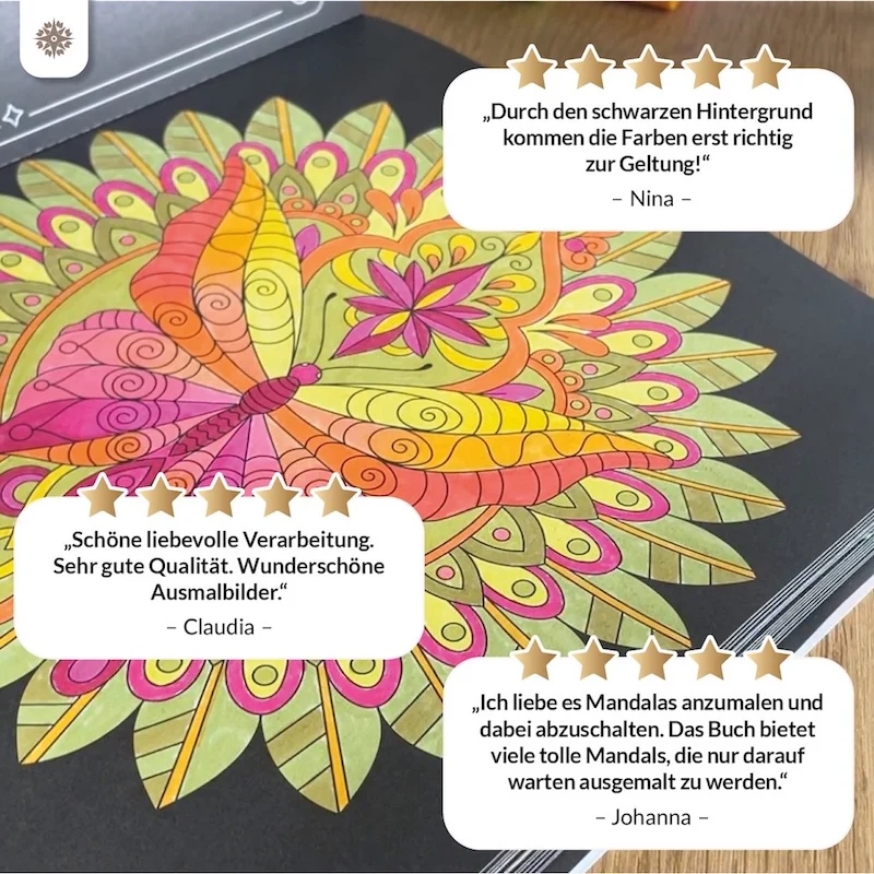 Mandala Malbuch Erwachsene "Into the Night" - Image 7