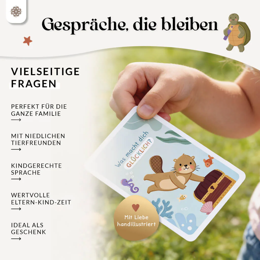 Plauderkarten für Kinder - 50 Gesprächskarten - Image 4