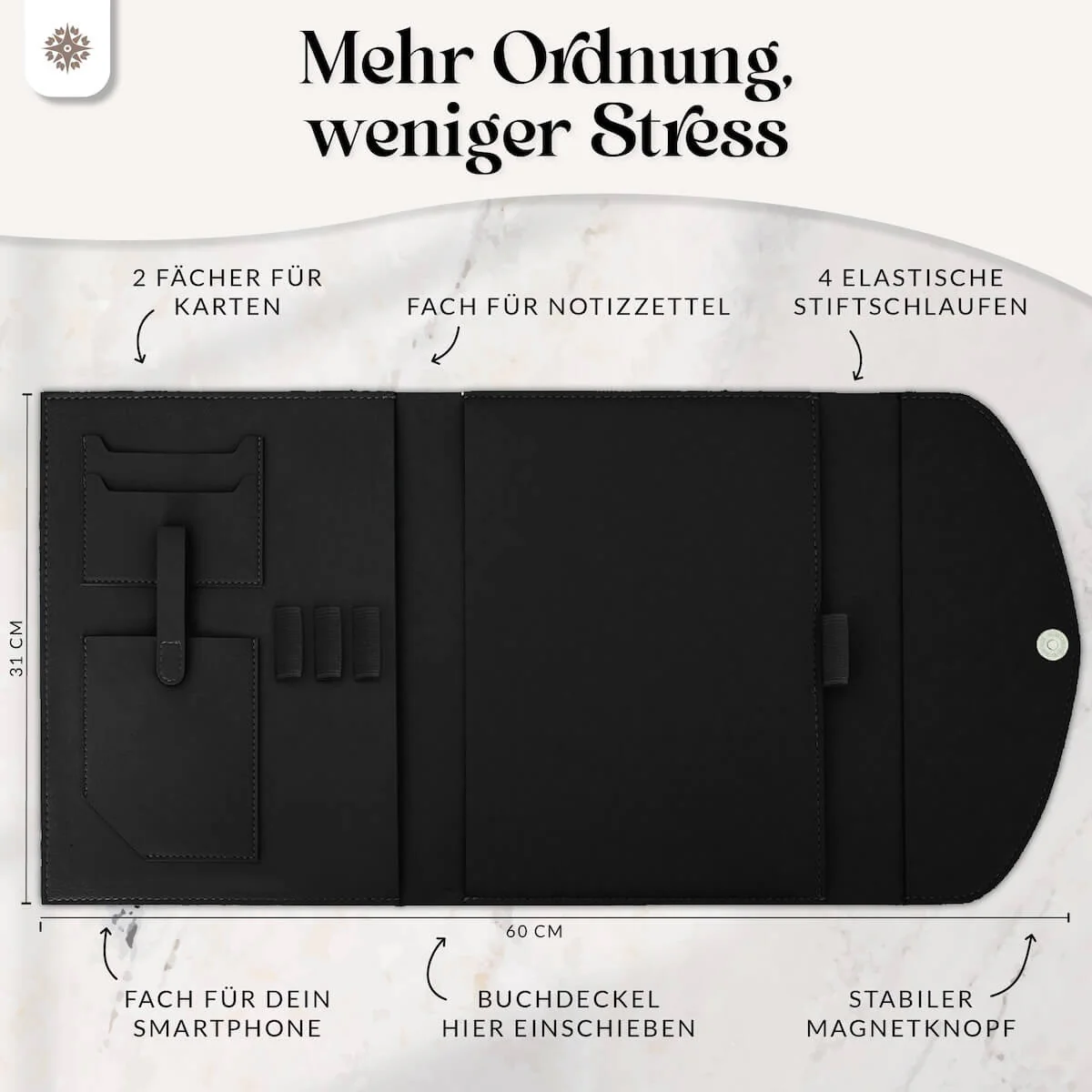 PU Buchcover für DIN A4 & A5 Bücher - Image 15