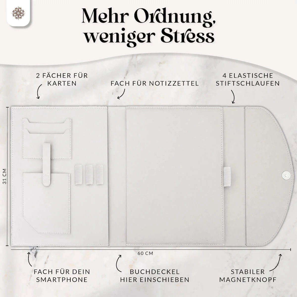 PU Buchcover für DIN A4 & A5 Bücher - Image 23
