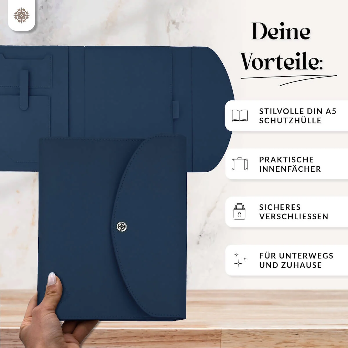 PU Buchcover für DIN A4 & A5 Bücher - Image 45