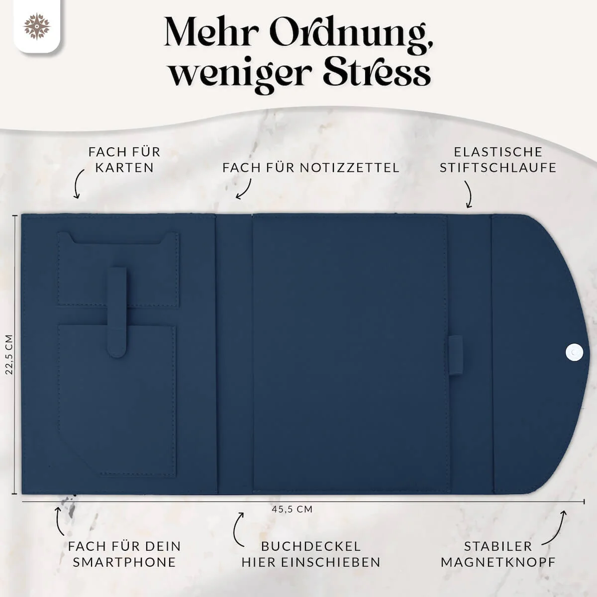 PU Buchcover für DIN A4 & A5 Bücher - Image 47