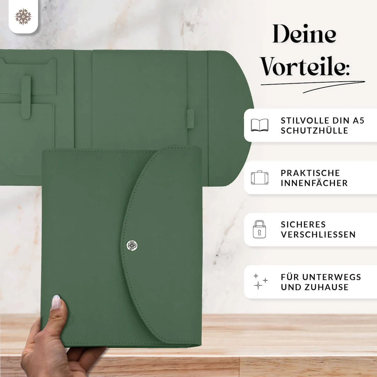 PU Buchcover für DIN A4 & A5 Bücher - Image 53