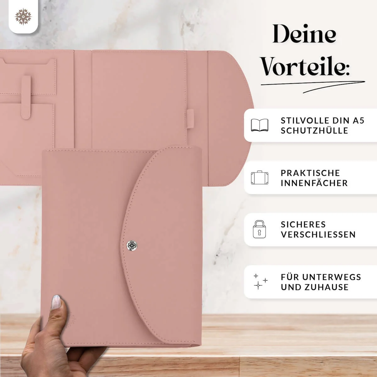 PU Buchcover für DIN A4 & A5 Bücher - Image 69