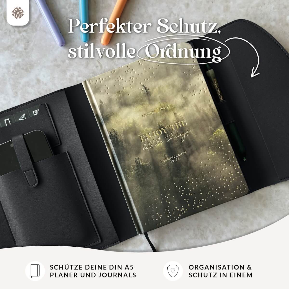 PU Buchcover für DIN A4 & A5 Bücher - Image 84