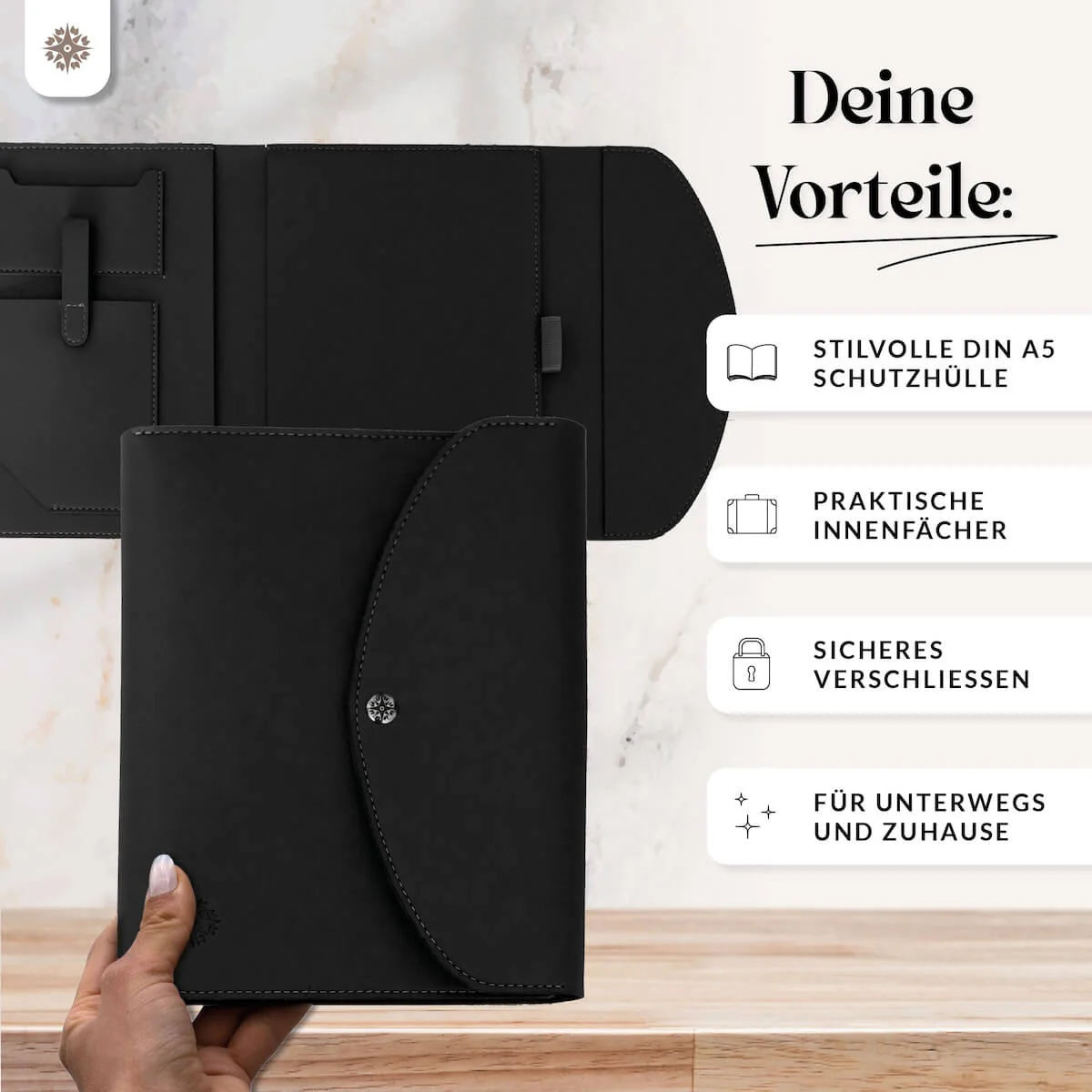 PU Buchcover für DIN A4 & A5 Bücher - Image 85