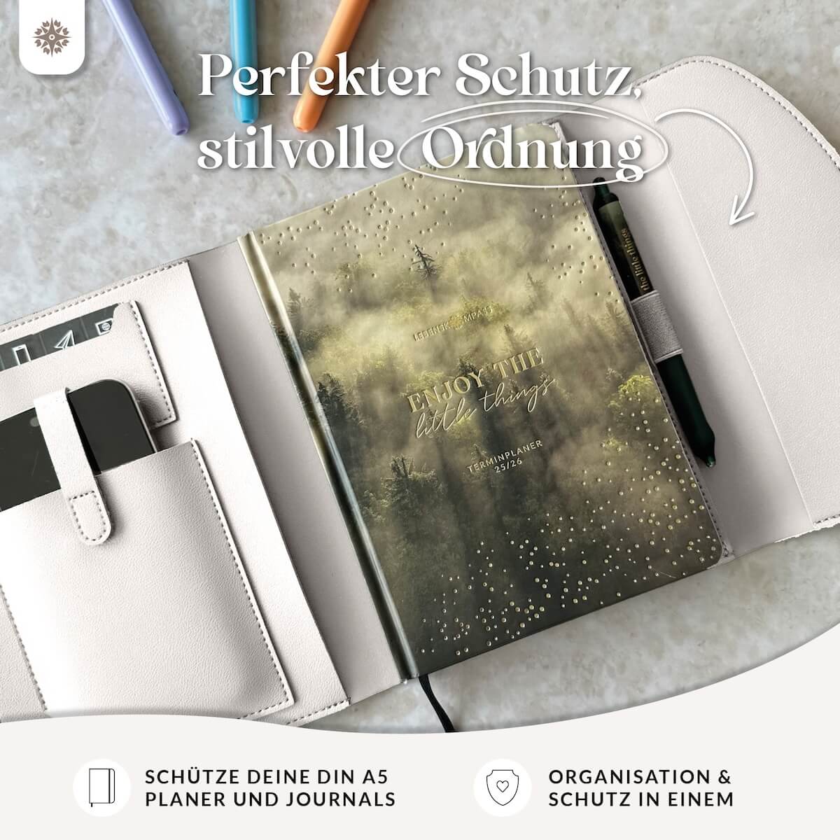 PU Buchcover für DIN A4 & A5 Bücher - Image 92