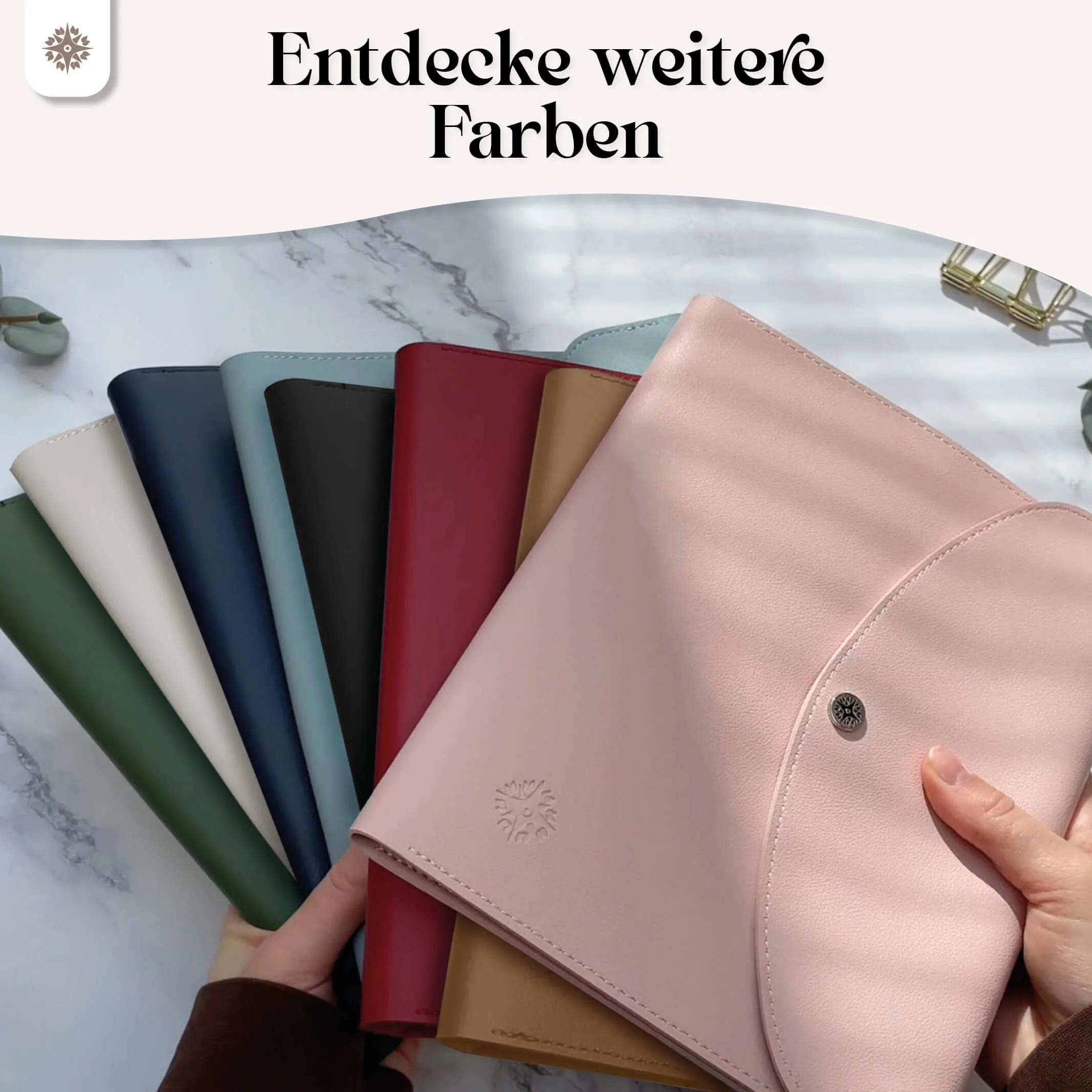PU Buchcover für DIN A4 & A5 Bücher - Image 99