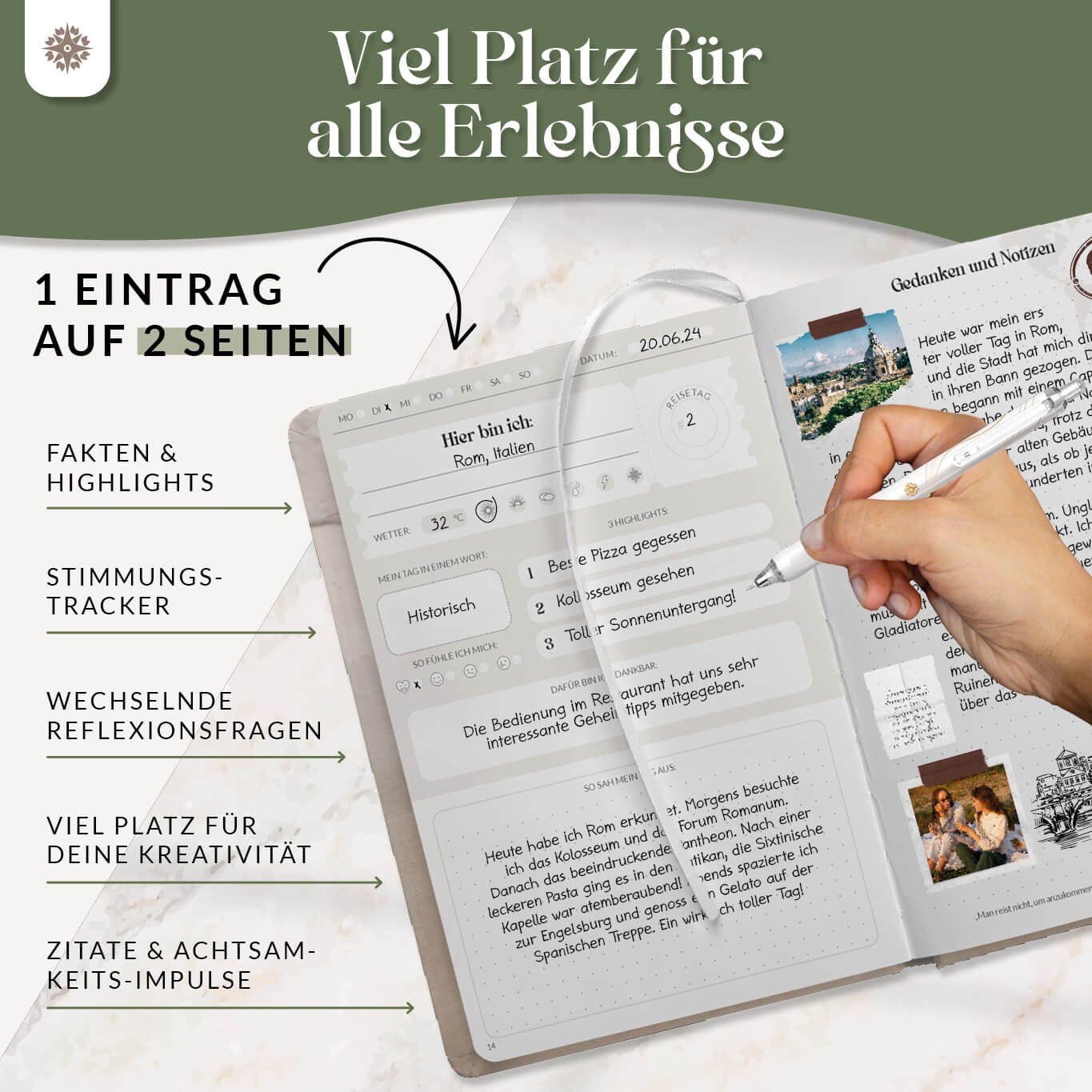 Reisetagebuch - DIN A5 - Image 25