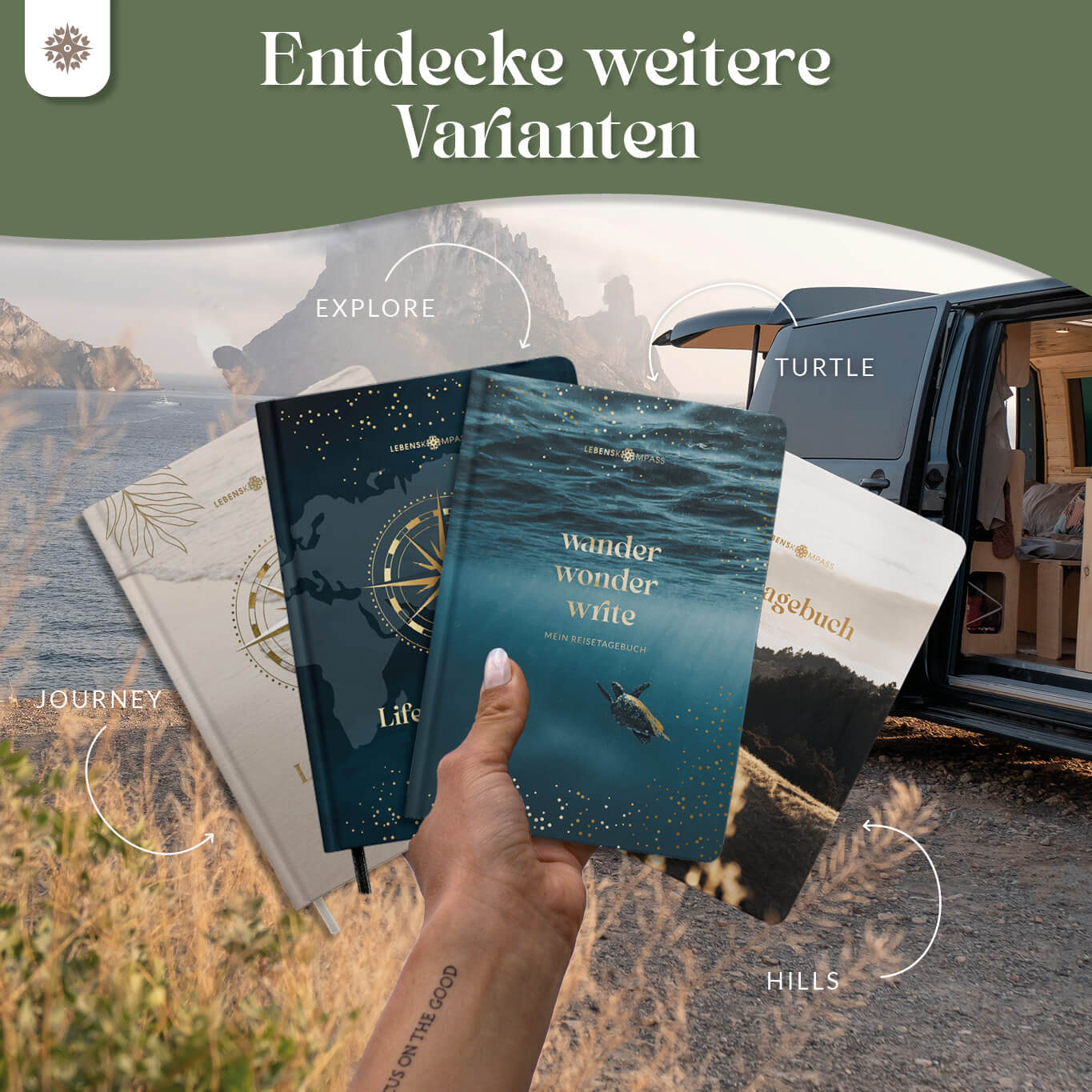 Reisetagebuch - DIN A5 - Image 29