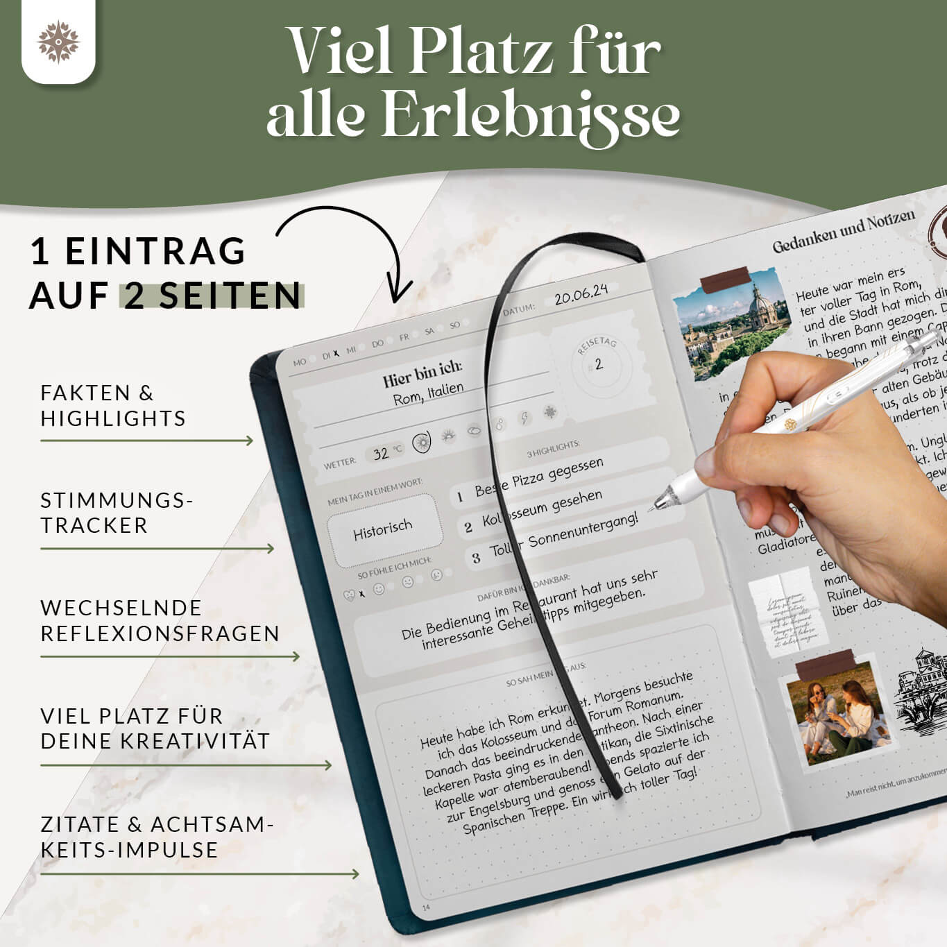 Reisetagebuch - DIN A5 - Image 6