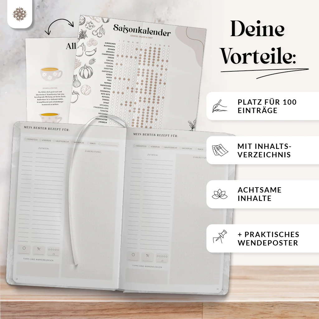 DIY Rezeptbuch mit Saisonkalender - Image 21