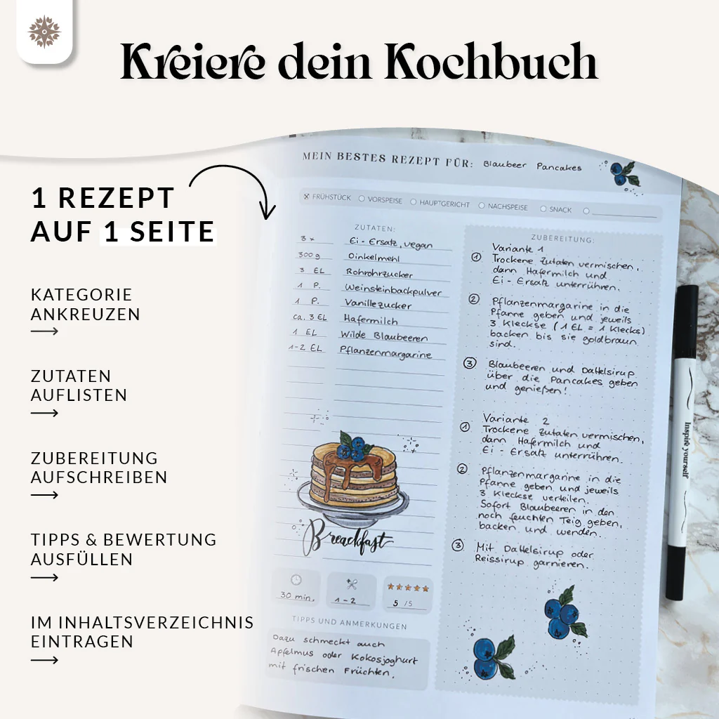 DIY Rezeptbuch mit Saisonkalender - Image 22