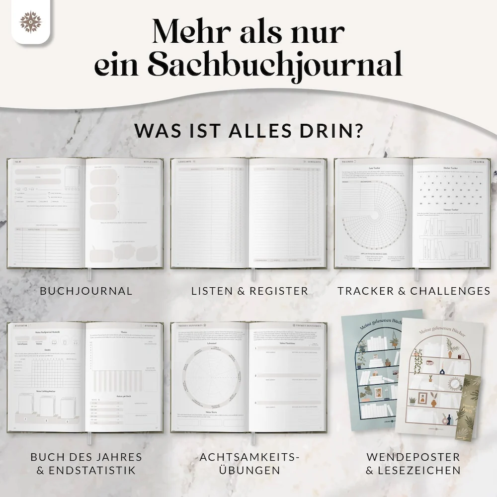 Sachbuchjournal mit Poster - für 40 Bücher - Image 12