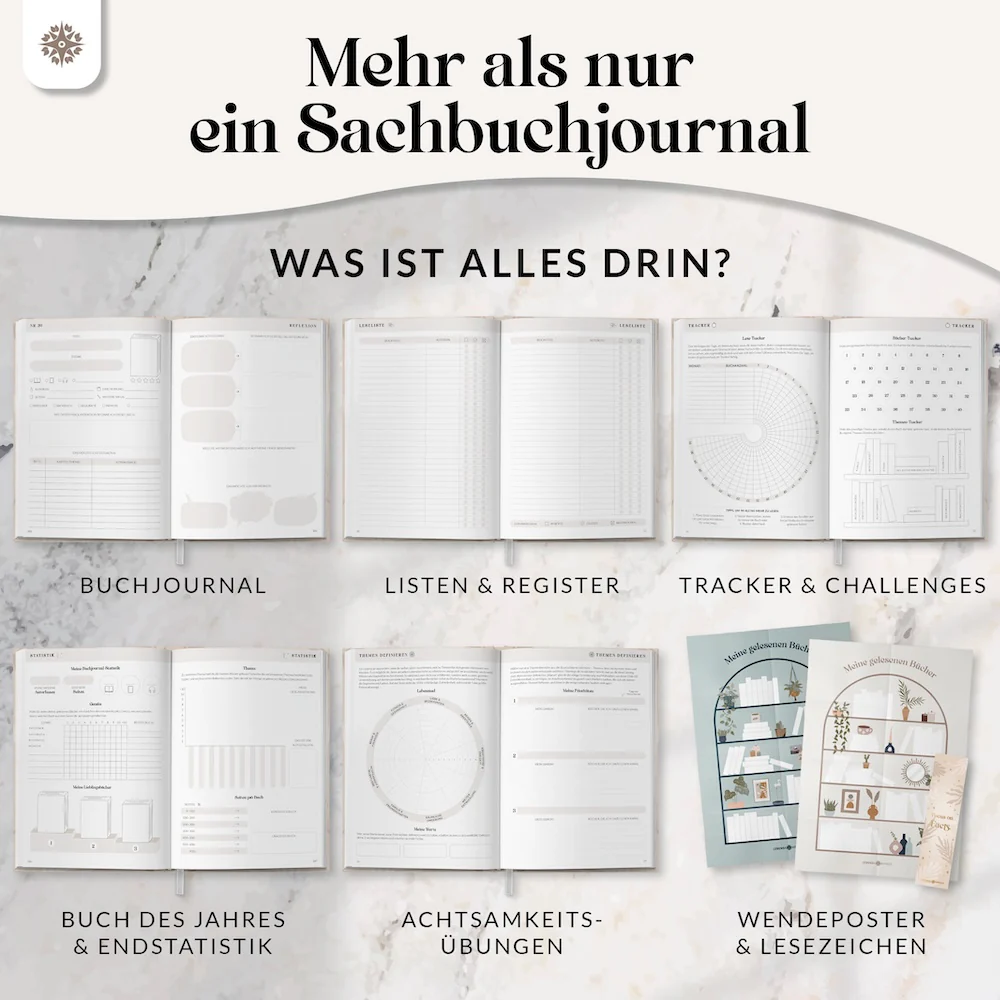 Sachbuchjournal mit Poster - für 40 Bücher - Image 17