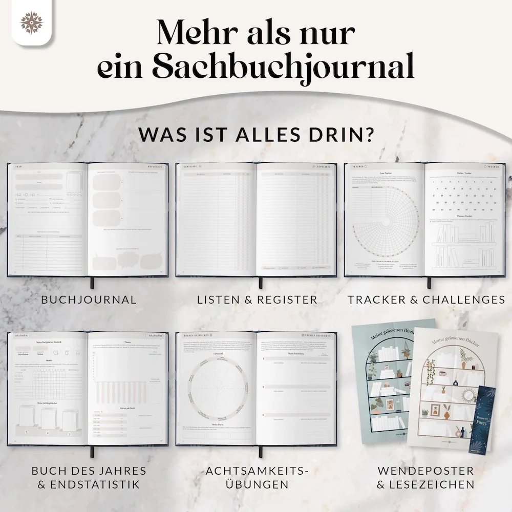 Sachbuchjournal mit Poster - für 40 Bücher - Image 7