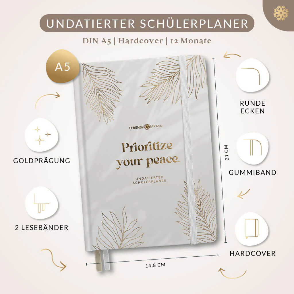 Schülerkalender Undatiert - DIN A5 - Image 2