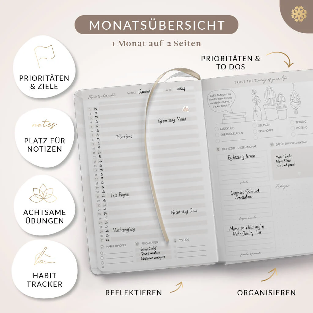 Schülerkalender Undatiert - DIN A5 - Image 5