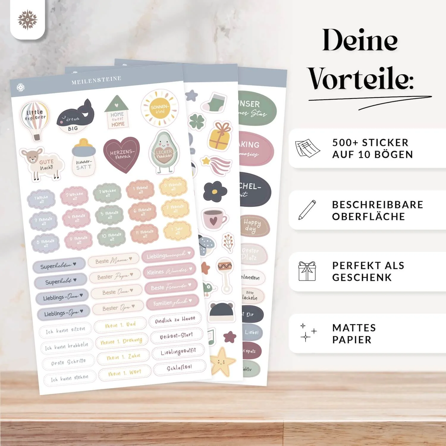 Sticker Set Schwangerschaft & Baby - Image 3
