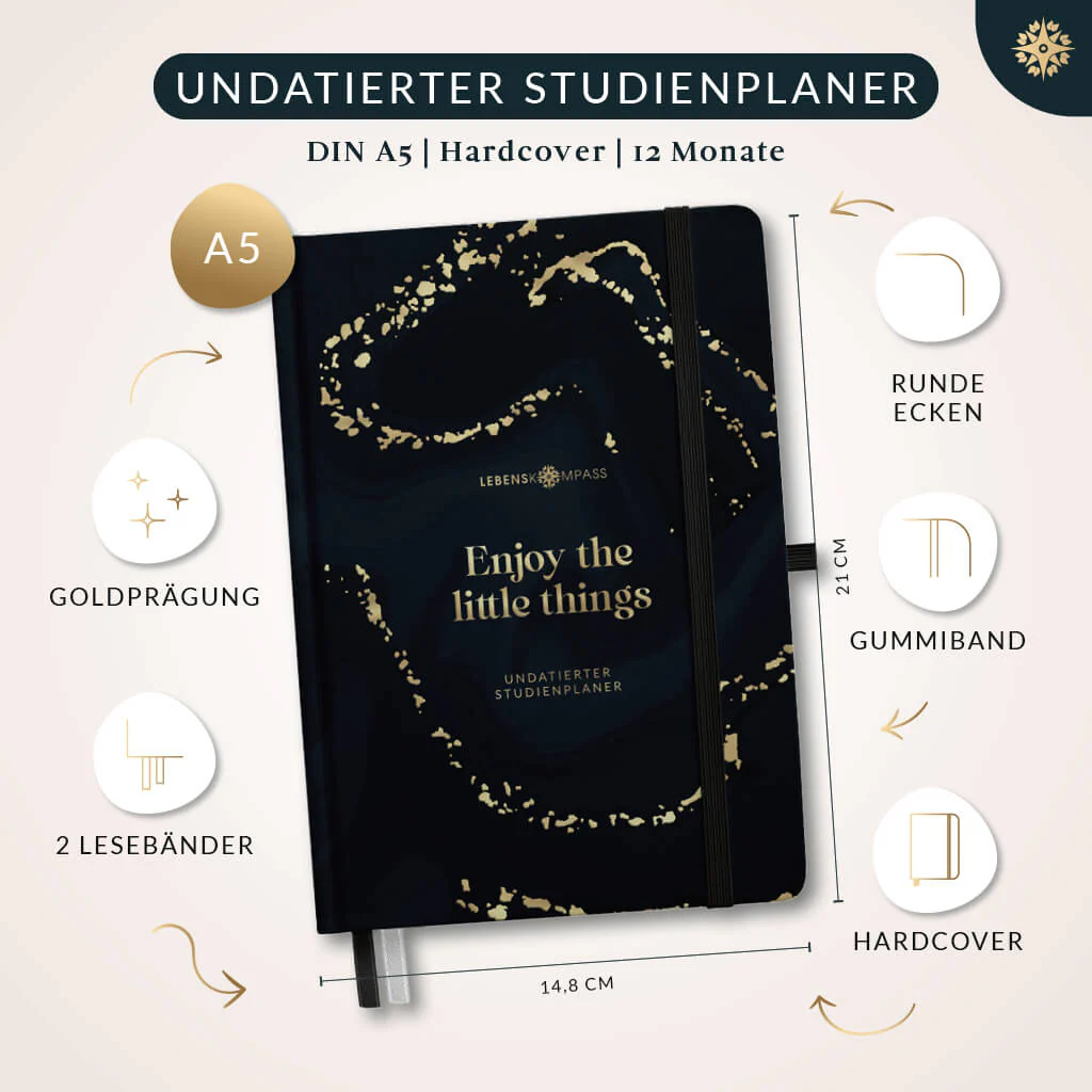 Studienplaner Undatiert - DIN A5 - Image 9