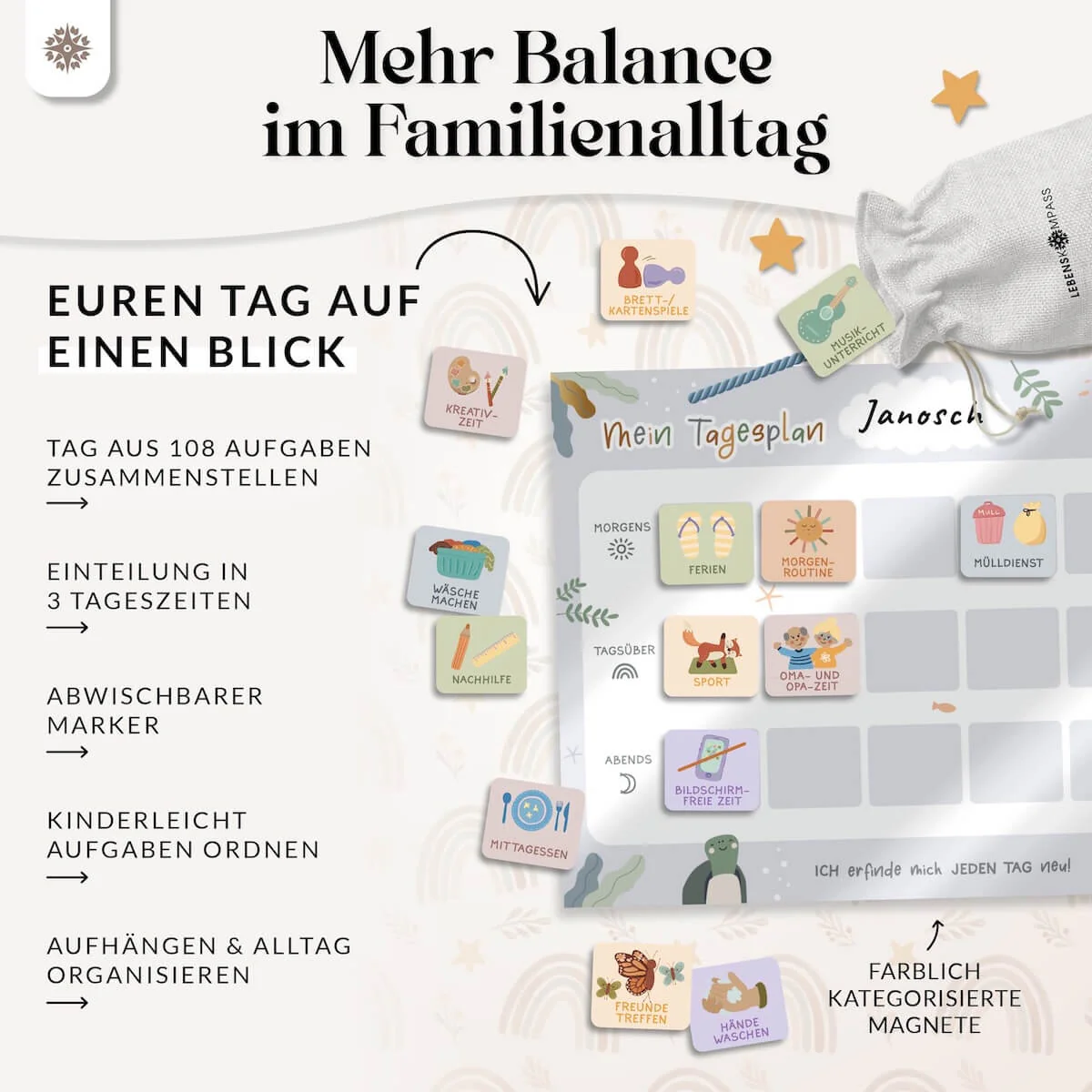 Undatierter Tages- und Wochenplaner für Kinder - Image 11