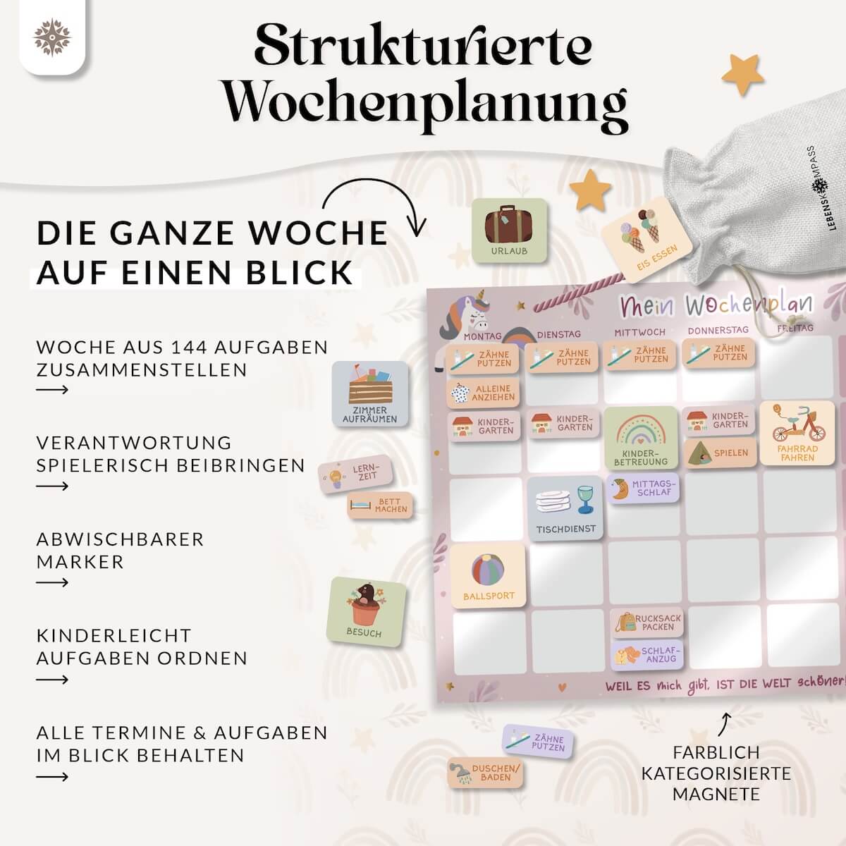Undatierter Tages- und Wochenplaner für Kinder - Image 18