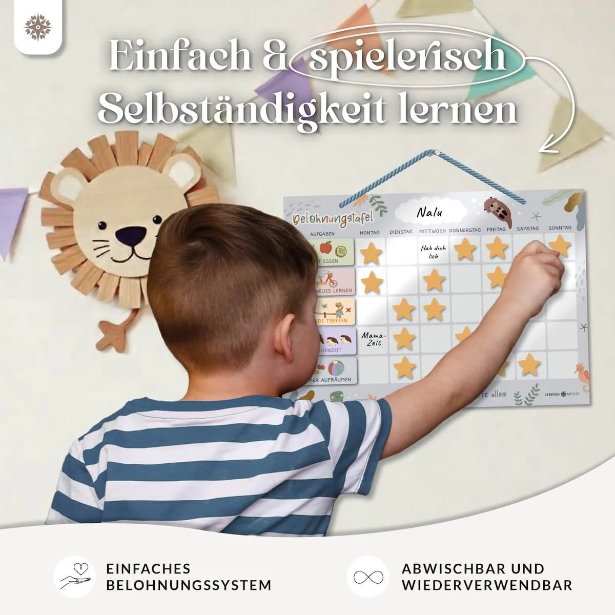 Undatierter Tages- und Wochenplaner für Kinder - Image 37