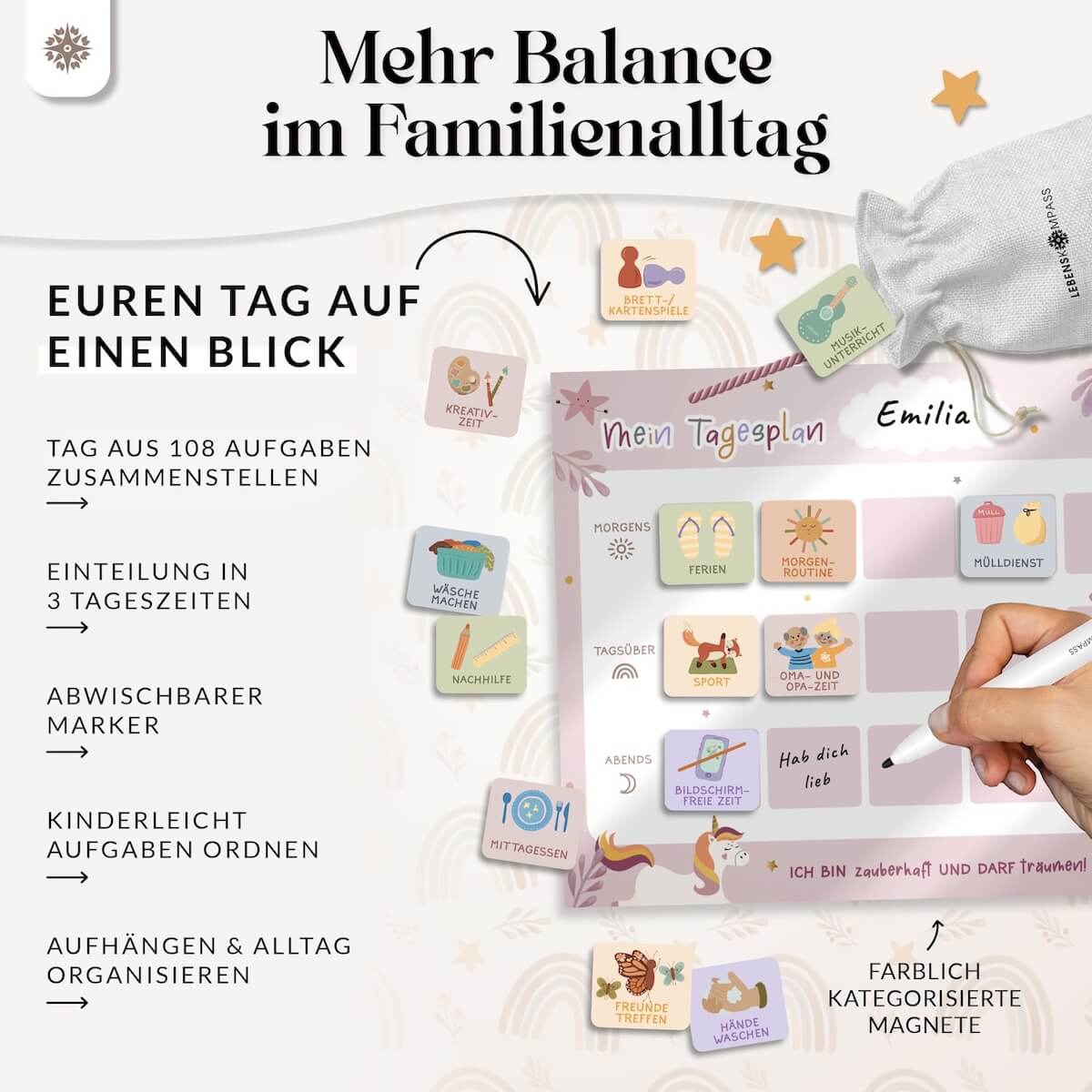 Undatierter Tages- und Wochenplaner für Kinder - Image 4