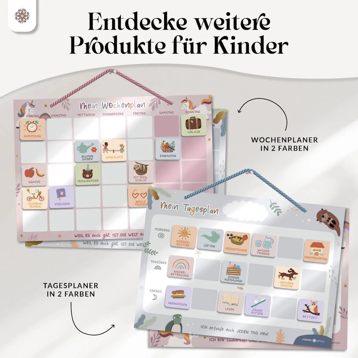 Undatierter Tages- und Wochenplaner für Kinder - Image 42