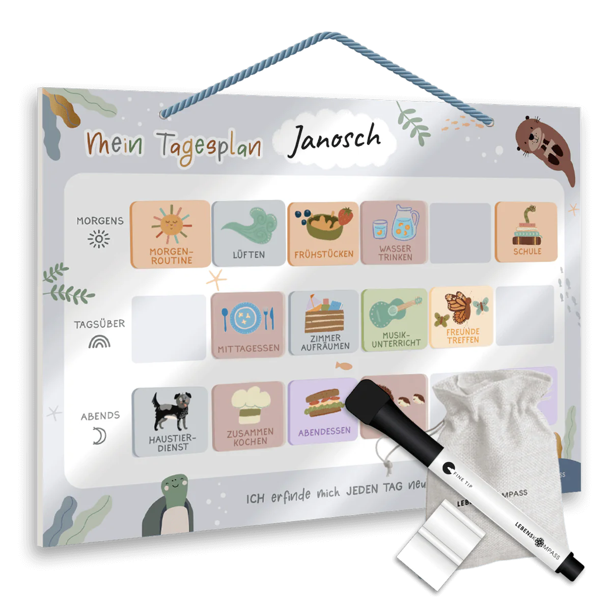 Undatierter Tages- und Wochenplaner für Kinder - Image 8