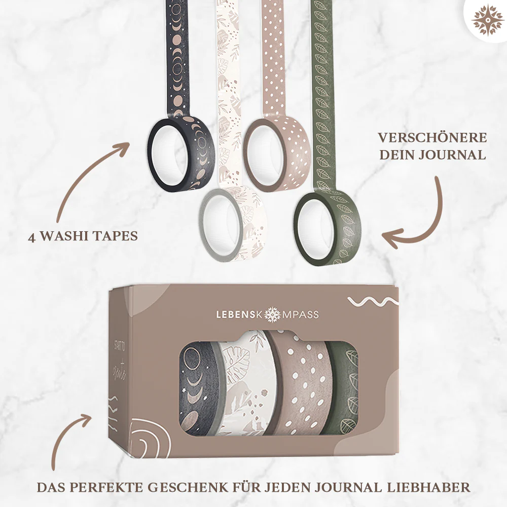 Washi Tapes - Bunte Klebebänder für Kalender & Journal - Image 3