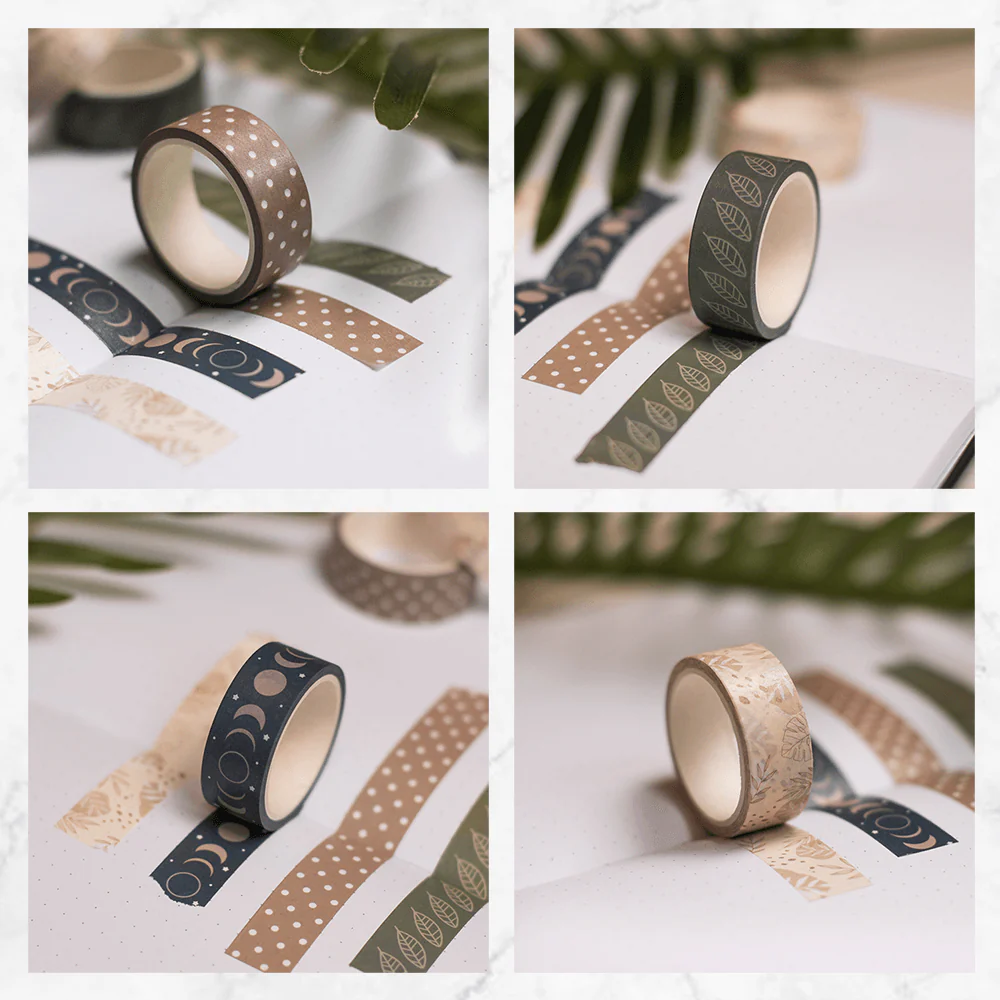 Washi Tapes - Bunte Klebebänder für Kalender & Journal - Image 6