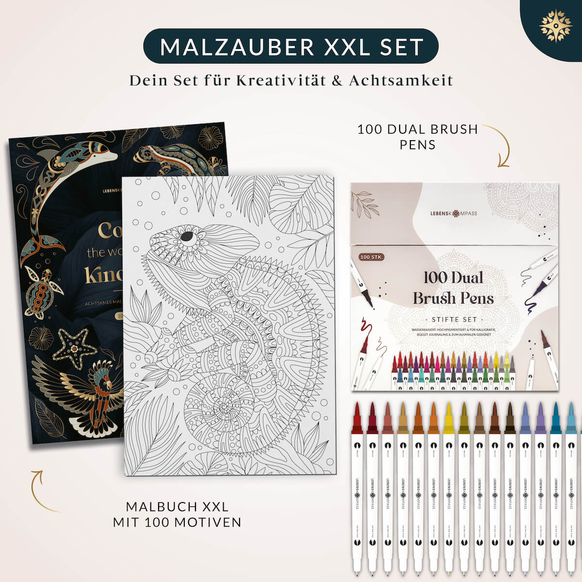 "Malzauber" - XXL Sparbundle zum Malen mit 100 Motiven - Image 12