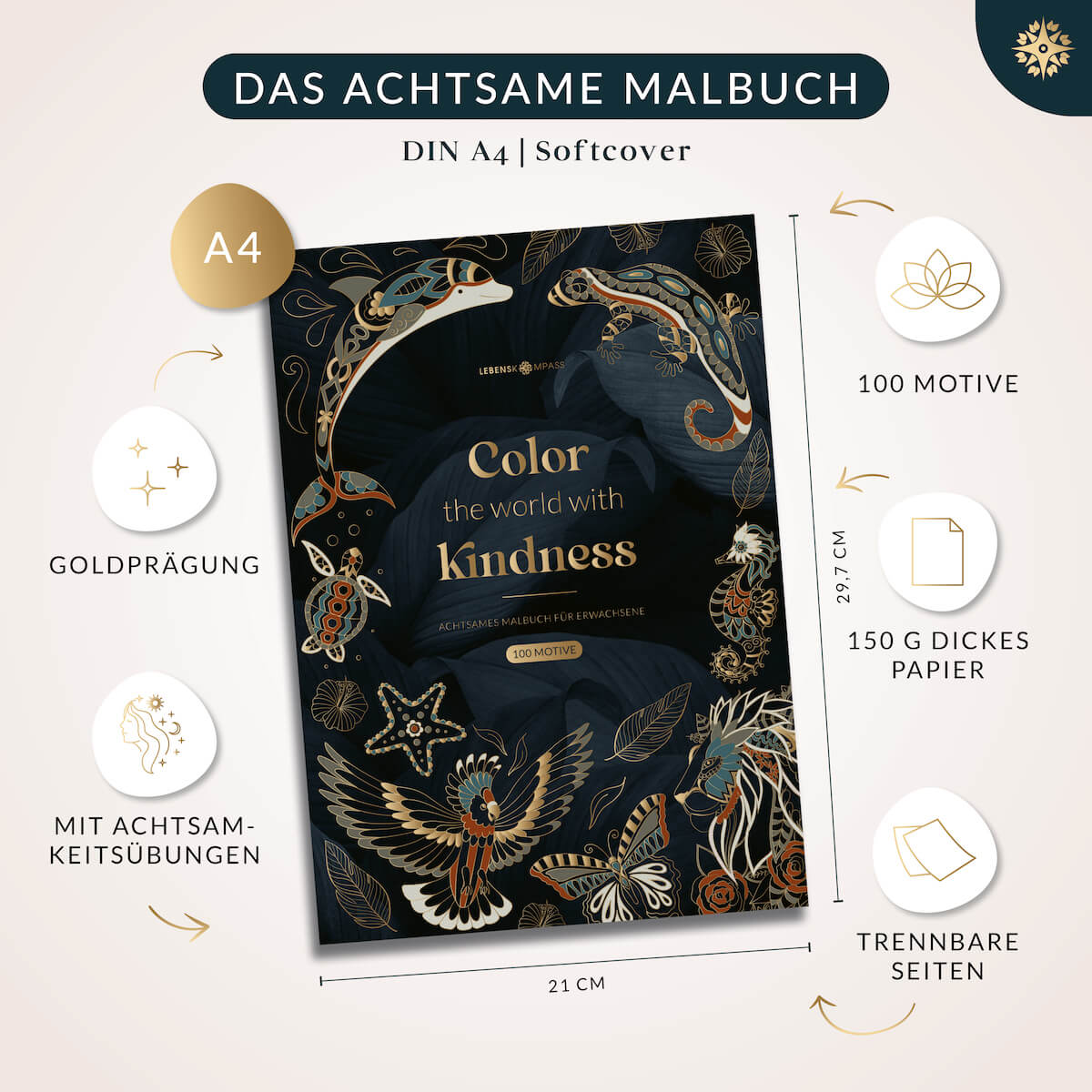 "Malzauber" - XXL Sparbundle zum Malen mit 100 Motiven - Image 13