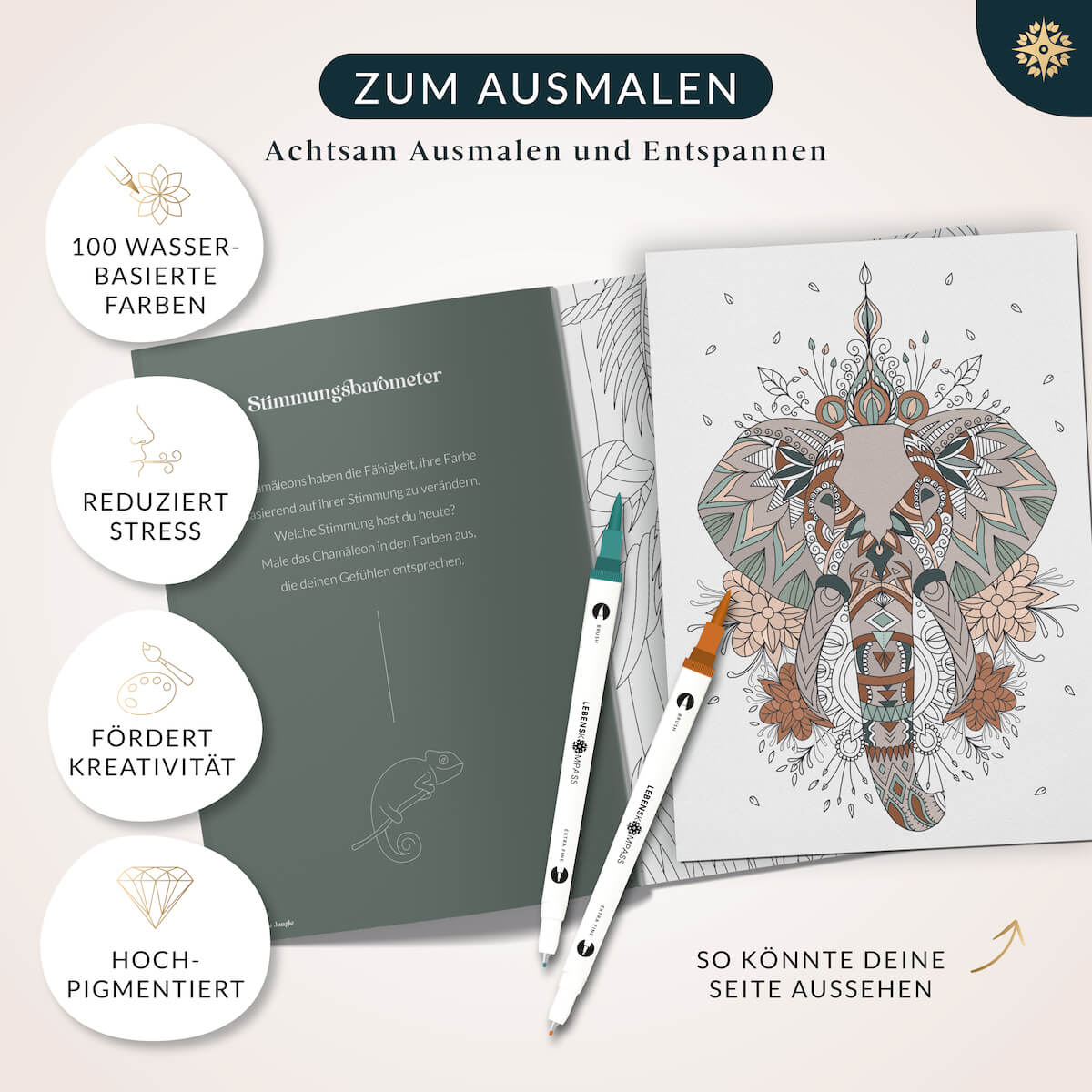 "Malzauber" - XXL Sparbundle zum Malen mit 100 Motiven - Image 16