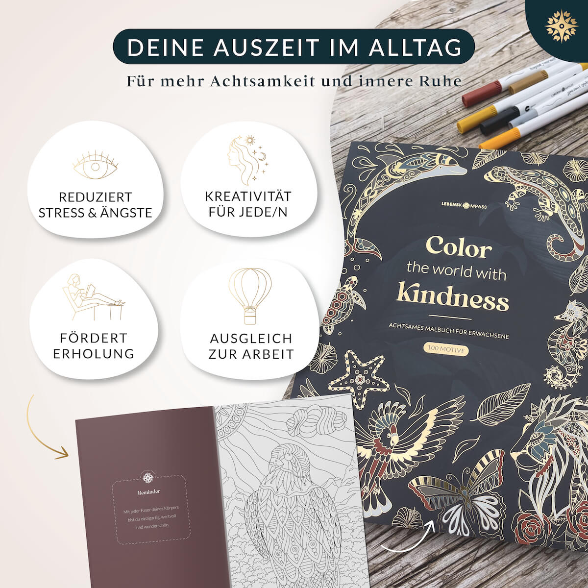 "Malzauber" - XXL Sparbundle zum Malen mit 100 Motiven - Image 17
