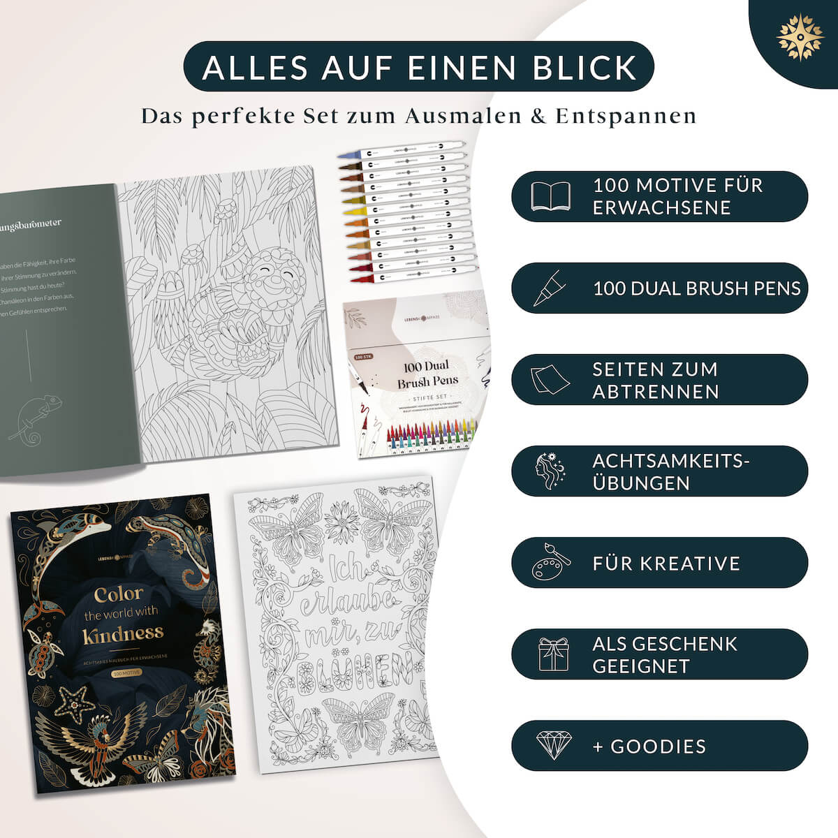 "Malzauber" - XXL Sparbundle zum Malen mit 100 Motiven - Image 18