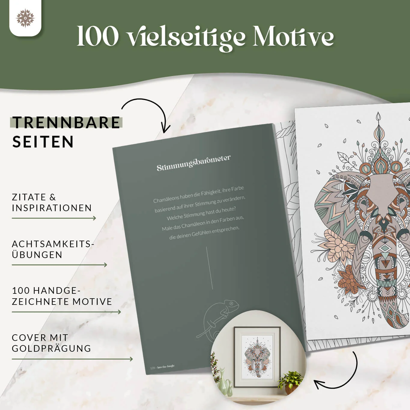 "Malzauber" - XXL Sparbundle zum Malen mit 100 Motiven - Image 24